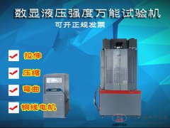 10噸/30噸/60噸/100噸數(shù)顯液壓強度萬能材料試驗機